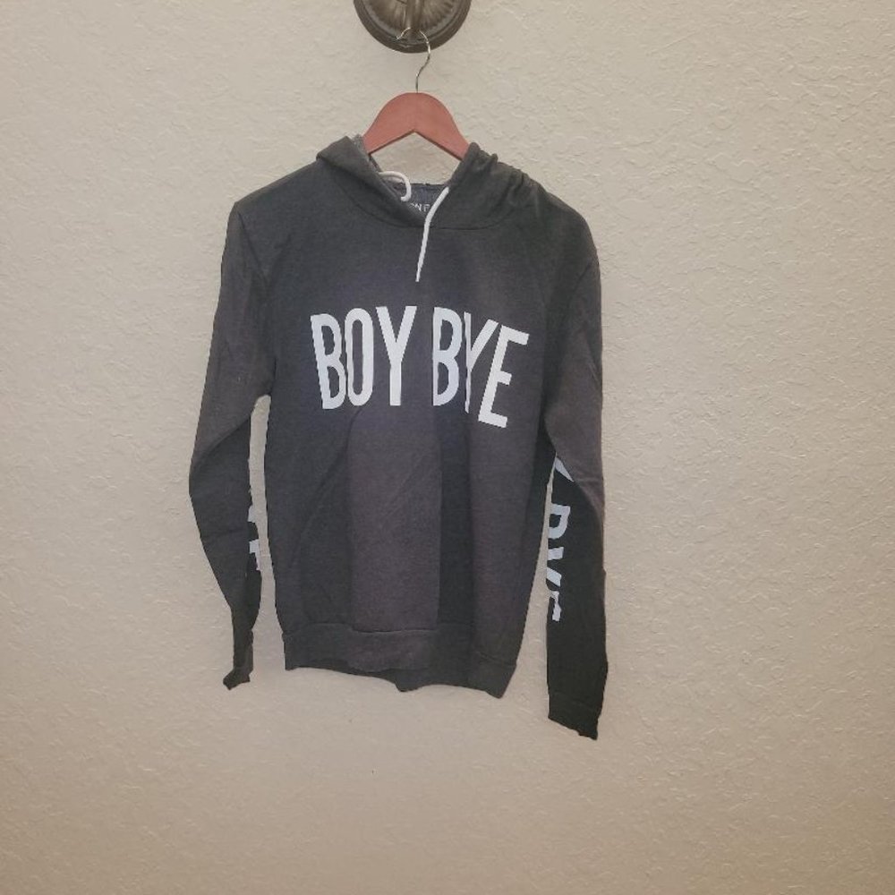 On Fire BOY BYE Hoodie Hooded Pullover Sweatshirt